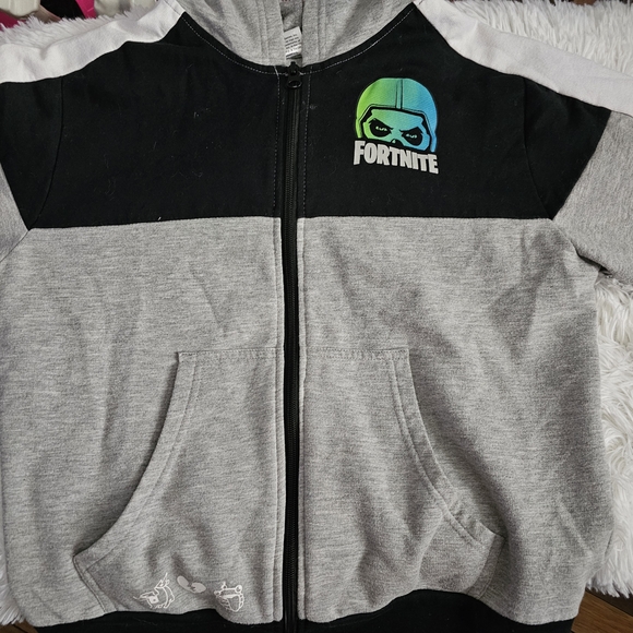 Fortnite Boy's Size Large Zip-Up Hoodie - Picture 6 of 6